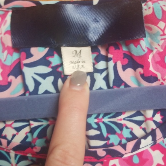 Francesca's Closet Floral Shirt - Picture 2 of 2